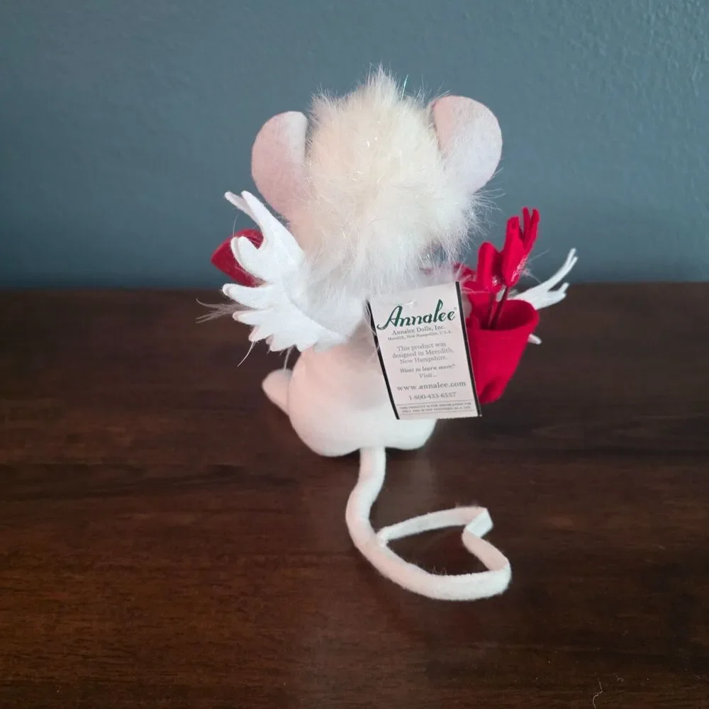 2008 Annalee Doll Valentines Day Mice Mouse Angel Hearts Cupid Candy 10